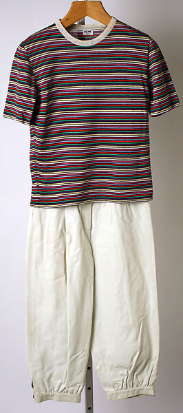 Ensemble, Céline (French, founded 1945), leather, cotton, metal, plastic, French