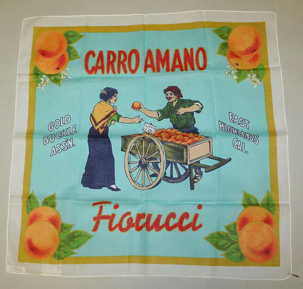 Scarf, Fiorucci (Italian, founded 1962), (a, f, h) polyester; (b, g, i) acetate; (c, d, e, j, l, m) cotton; (k) acetate, nylon; , Italian