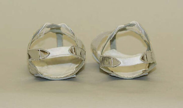 Sandals, Layne Nielson, leather, plastic, elastic, American