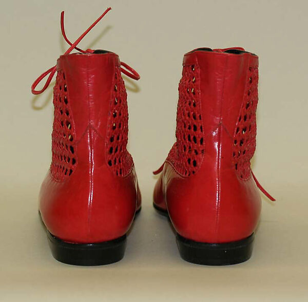 Boots, leather, Italian