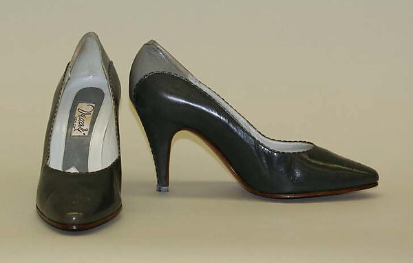 Pumps, leather, Italian 