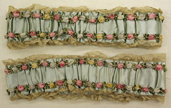 Wedding accessory set, silk, American