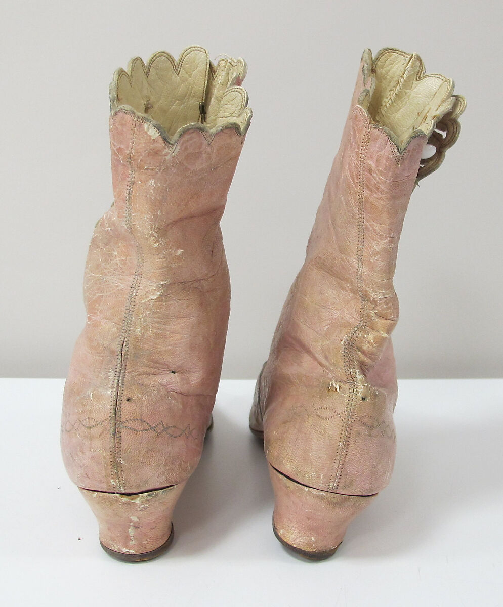 Shoes, leather, American