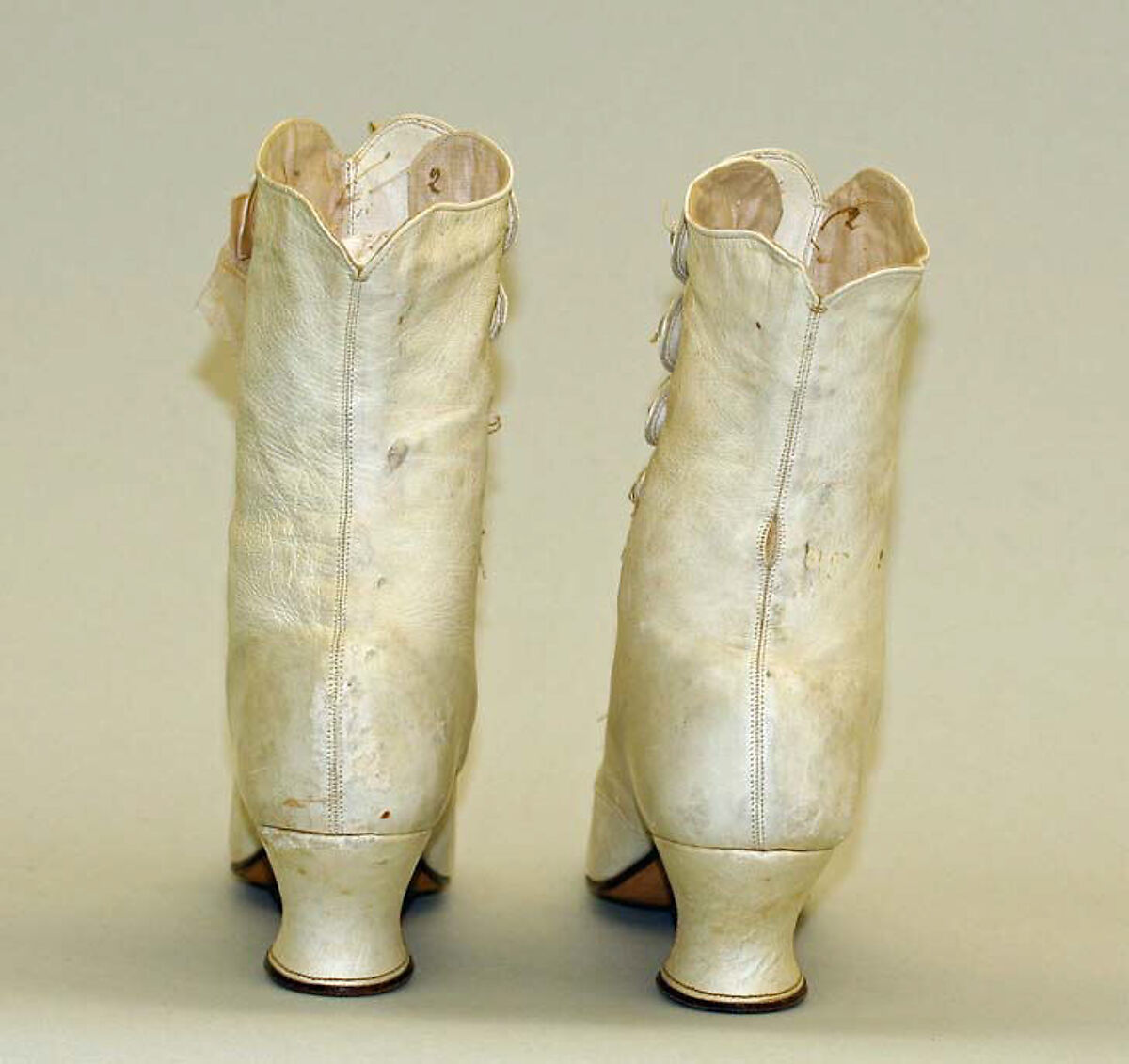 Wedding shoes, leather, American