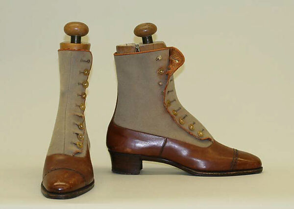 Shoes, Peal &amp; Co., Ltd. (British), leather, wool, cotton, British 