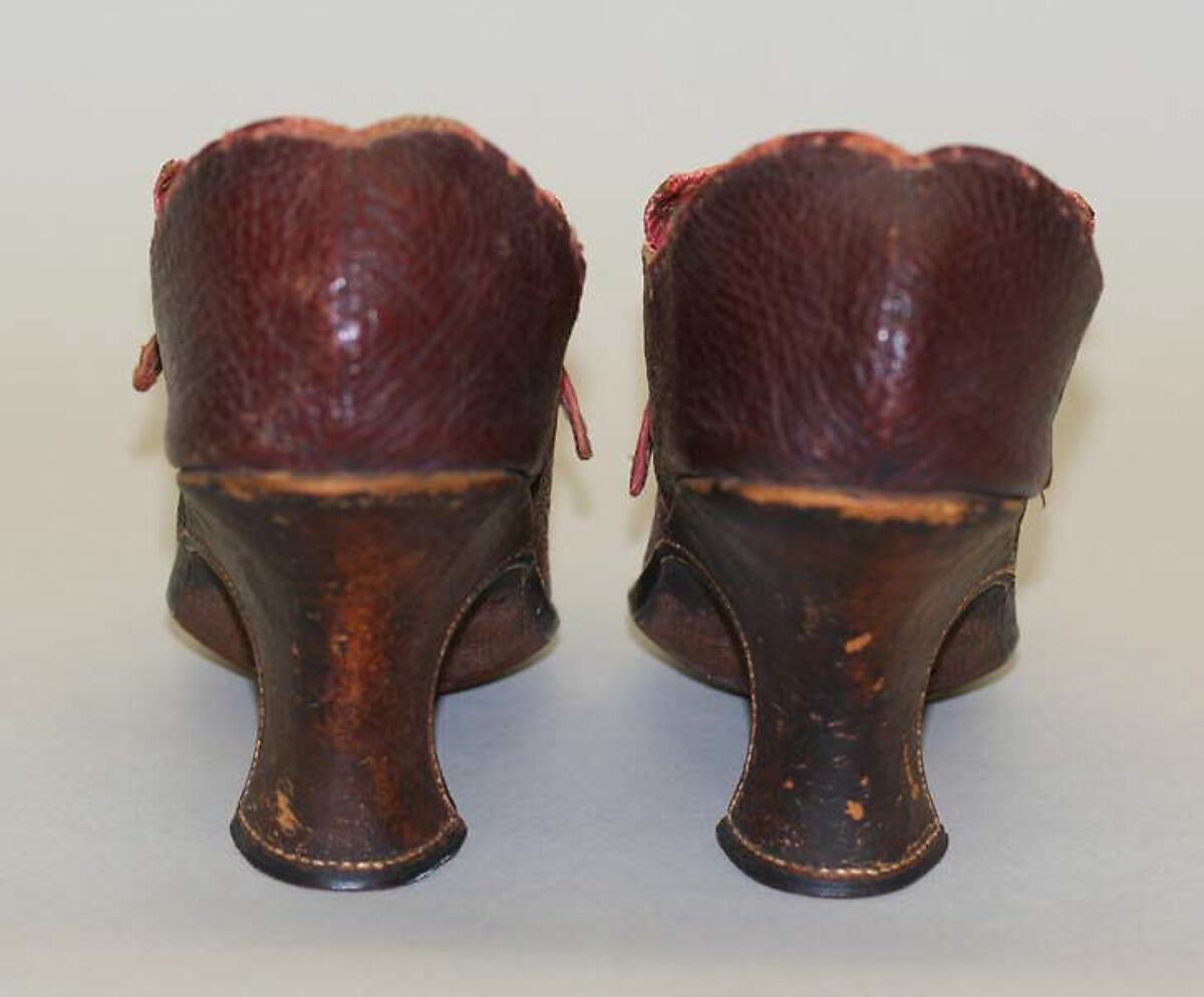 Shoes, leather, French