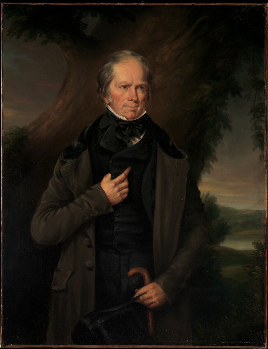 Henry Clay, Theodore Sidney Moise (1808–1885), Oil on canvas, American 
