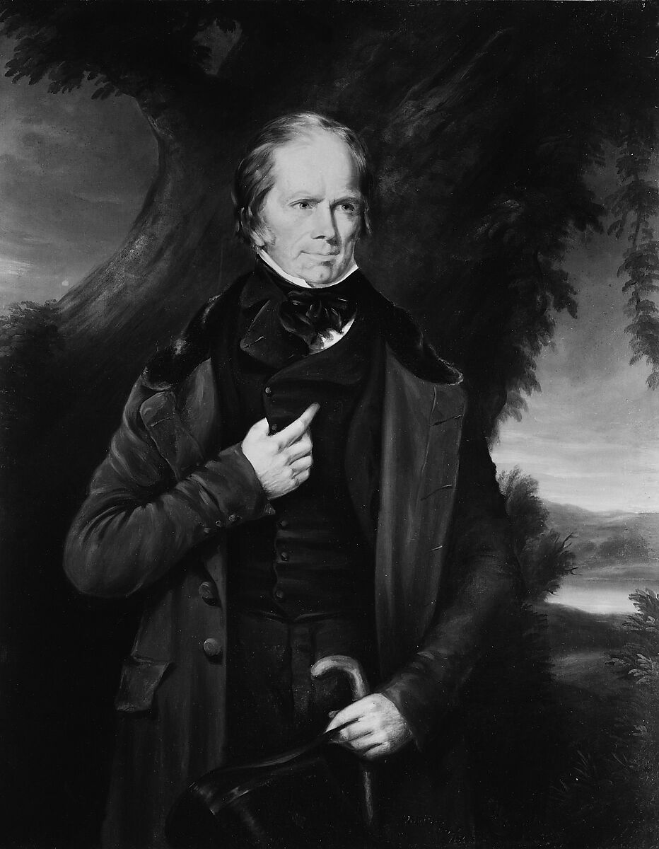 Henry Clay, Theodore Sidney Moise (1808–1885), Oil on canvas, American