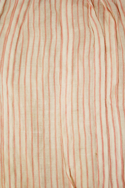 Blouse, cotton, linen, American