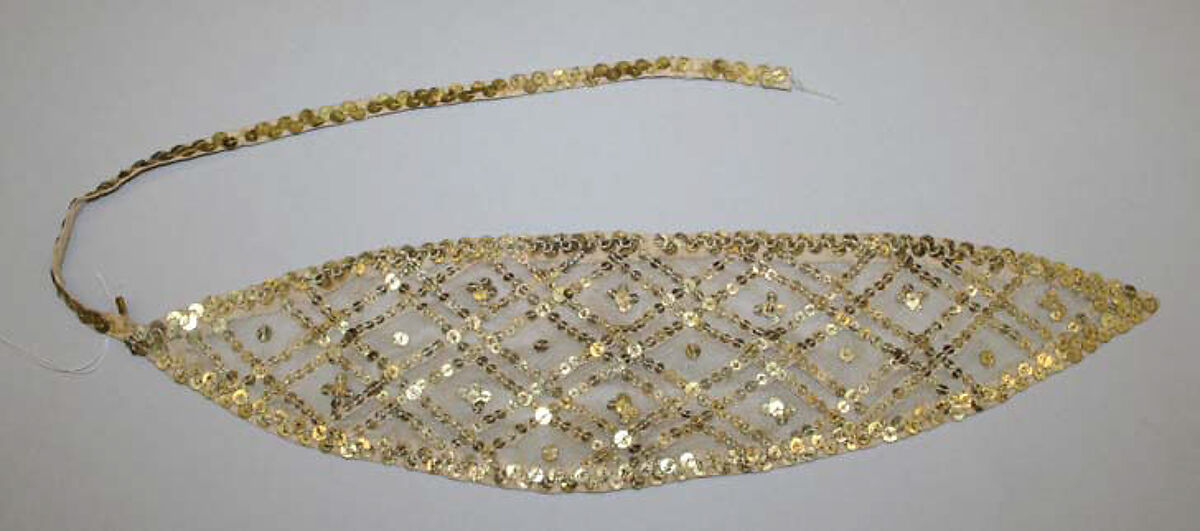 Headdress, [no medium available], French 