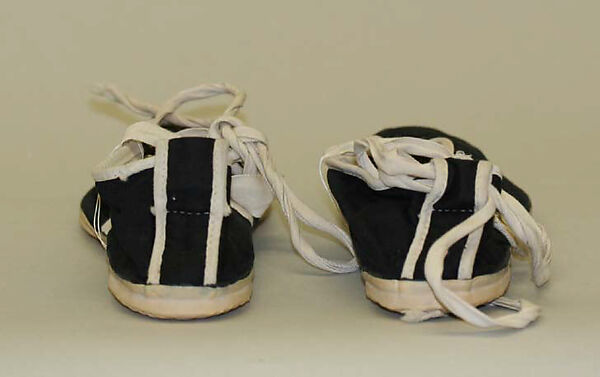 Shoes, U. S. Keds (American), cotton, rubber, American