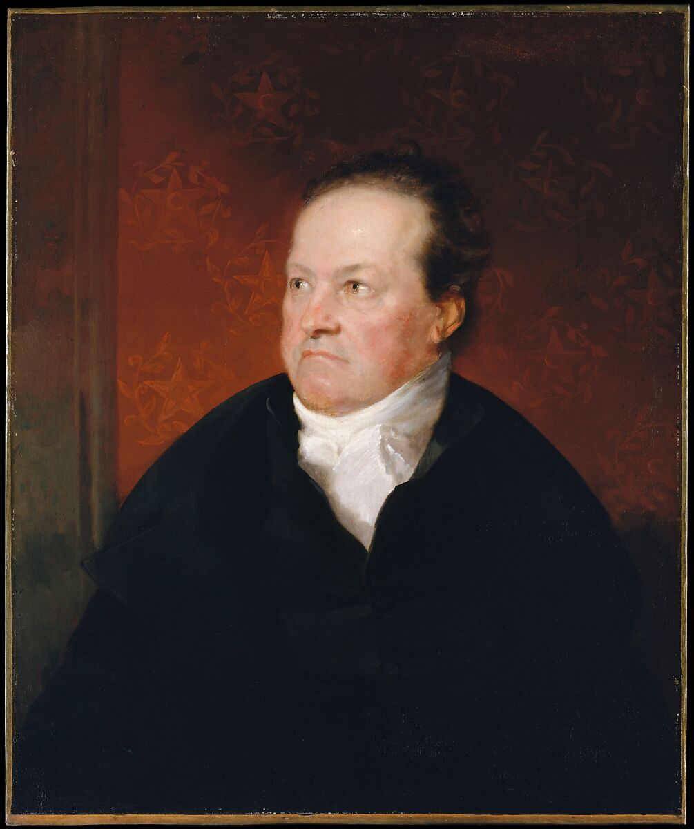 De Witt Clinton, Samuel F. B. Morse  American, Oil on canvas, American