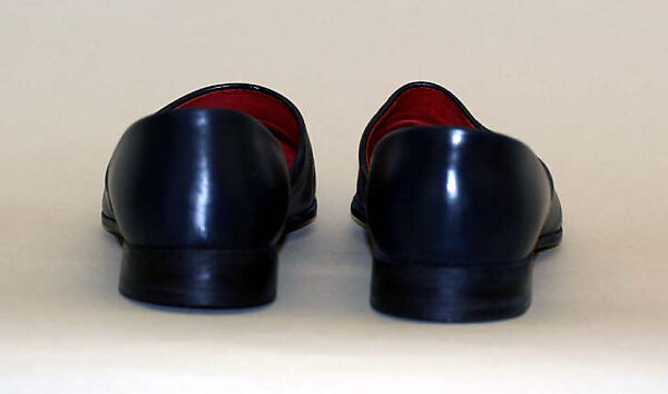 Slippers, Brooks Brothers (American, founded 1818), leather, American