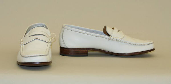 Loafers, leather, Italian 