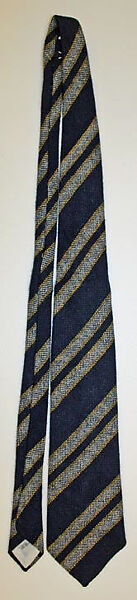 Necktie, wool, American 
