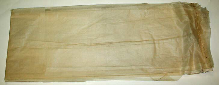 Wedding ensemble, silk, cotton, leather, linen, American