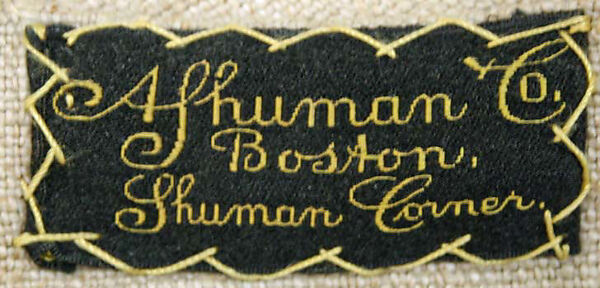 Riding habit, linen, American or European