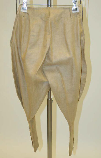 Riding ensemble, B. Altman &amp; Co. (American, 1865–1990), (a, b) linen; (c, d) cotton, American