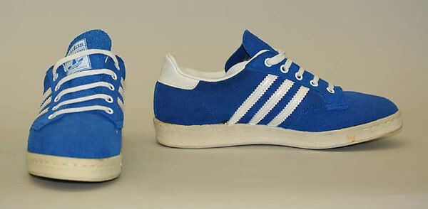 Tennis shoes, Adidas (German, founded 1949), leather, German 
