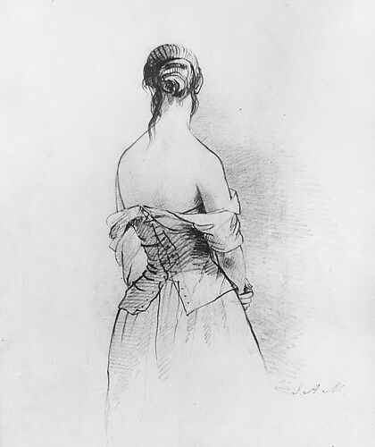 Back of a Woman (from McGuire Scrapbook)
