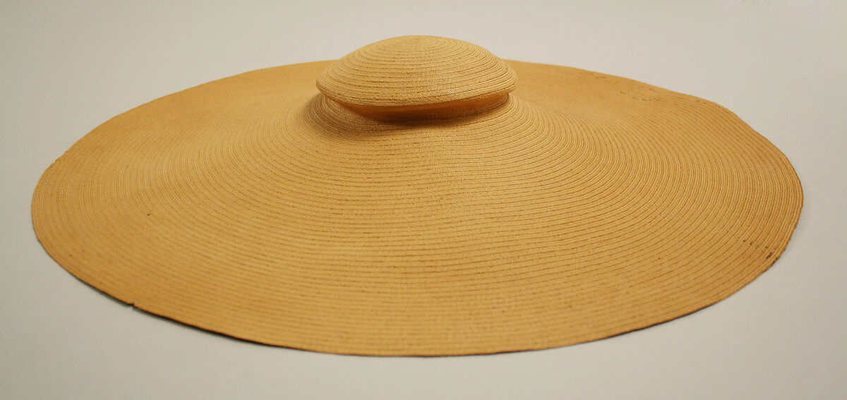 Hat, straw, American or European 