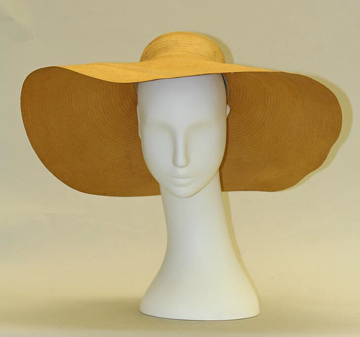 Hat, straw, American or European 