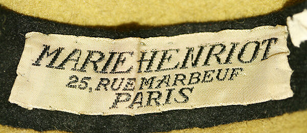 Hat, [no medium available], French