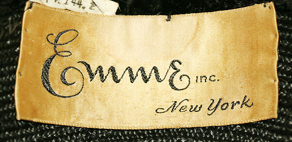 Hat, Emme, Inc., straw, American