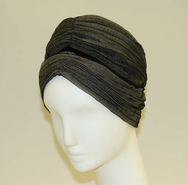 Turban, Madame Pauline, [no medium available], American 