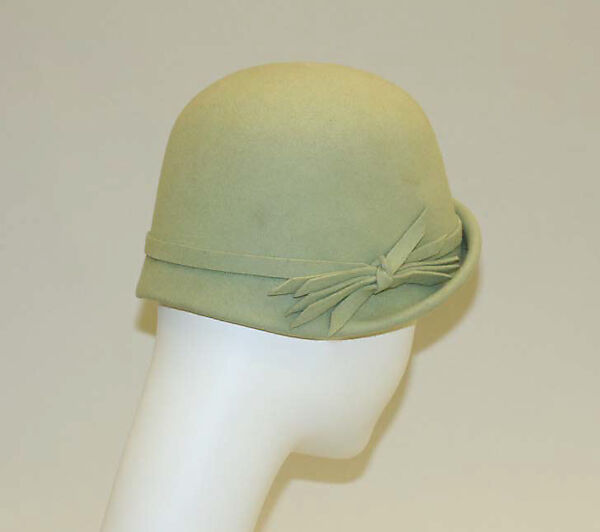 Cloche, Emme, Inc., wool, American