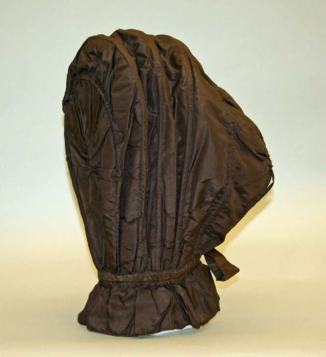 Calash, silk, American or European