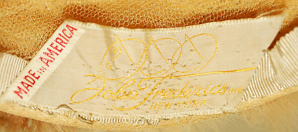 Toque, John-Frederics, Inc. (American, 1929–1948), feathers, American