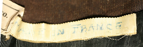 Hat, B. Altman &amp; Co. (American, 1865–1990), silk, feathers, plastic, French