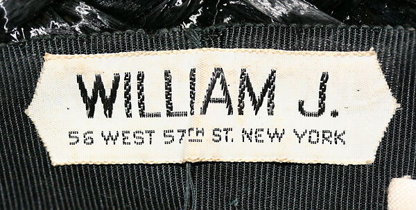 Toque, William J. (American, 1948–1962), raffia, silk, American