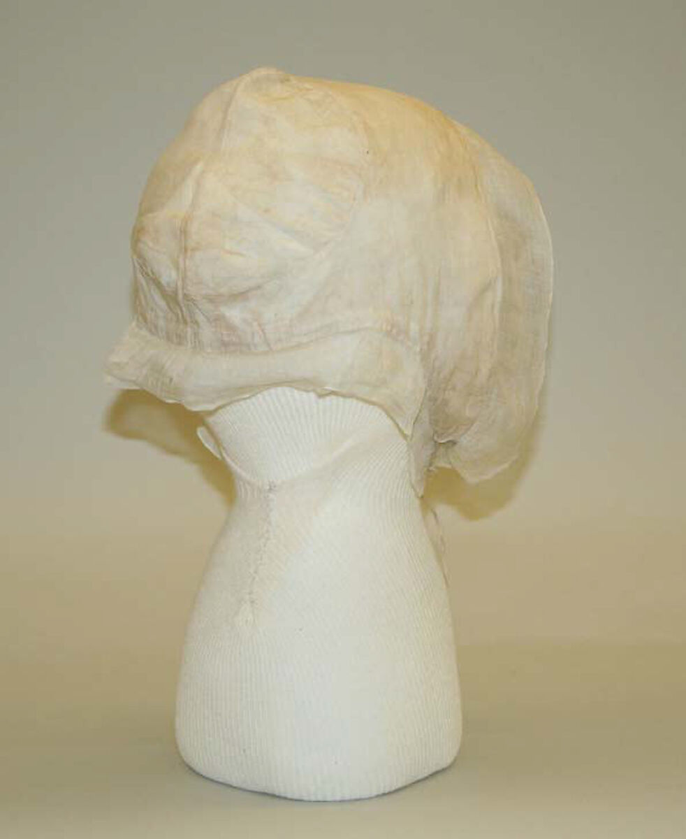 Cap, linen, American or European