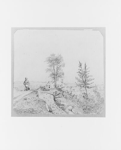 Landscape with Figure (from McGuire Scrapbook)