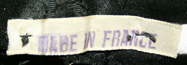 Cloche, Caroline Reboux (French, active 1870–1956), silk, feathers, French