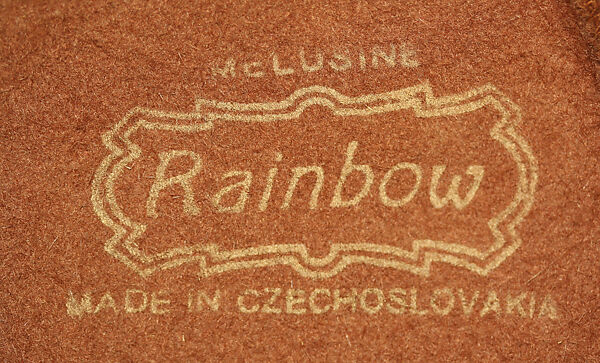 Hat, Lord &amp; Taylor (American, founded 1826), wool, feathers, fur, American