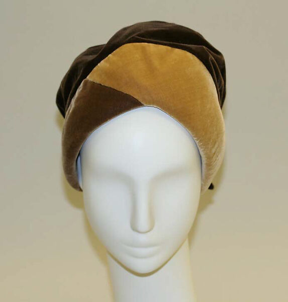 Turban, Paulette (French), silk, French 