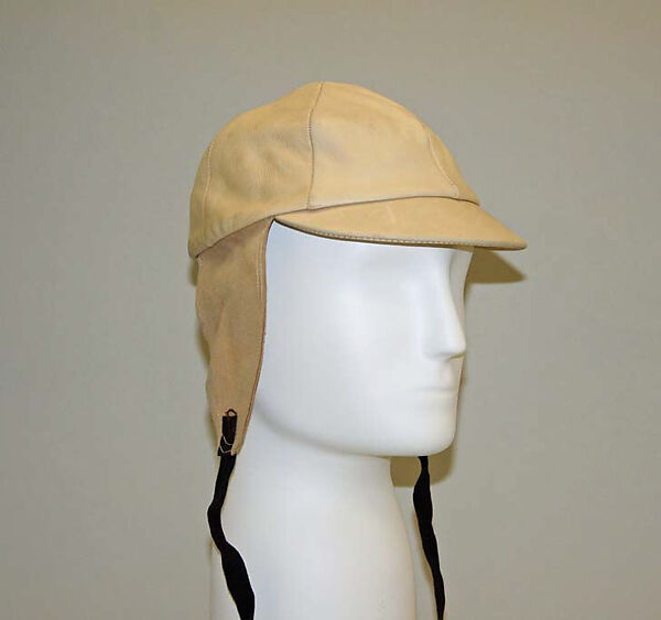 Hunting cap, leather, nylon, American 
