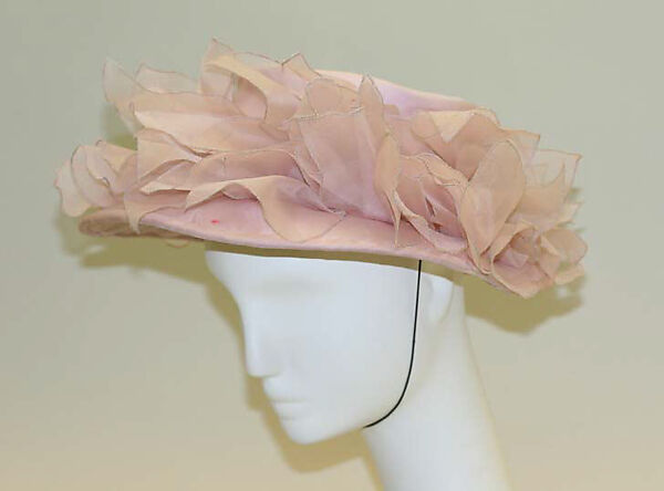 Hat, John-Frederics (American, 1929–1948), silk, American 