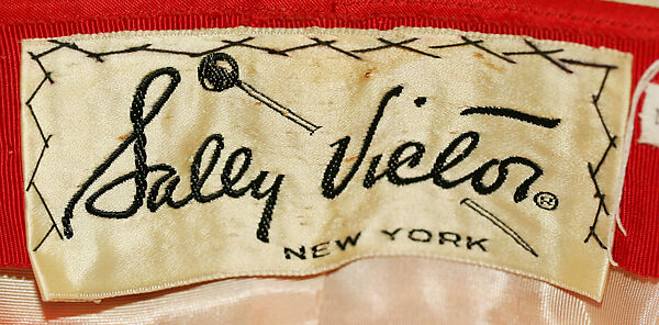 Hat, Sally Victor (American, 1905–1977), silk, American