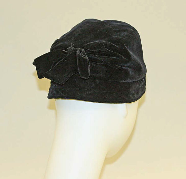 Cloche, Mr. John, Inc. (American, 1948–1970), cotton, American