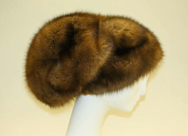 Hat, Adolfo (American, born Cuba, Cárdenas 1923–2021 New York), fur, nylon, American
