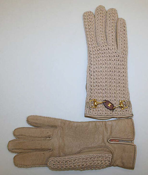 Ensemble, Céline (French, founded 1945), wool, silk, metal, leather, cotton, French