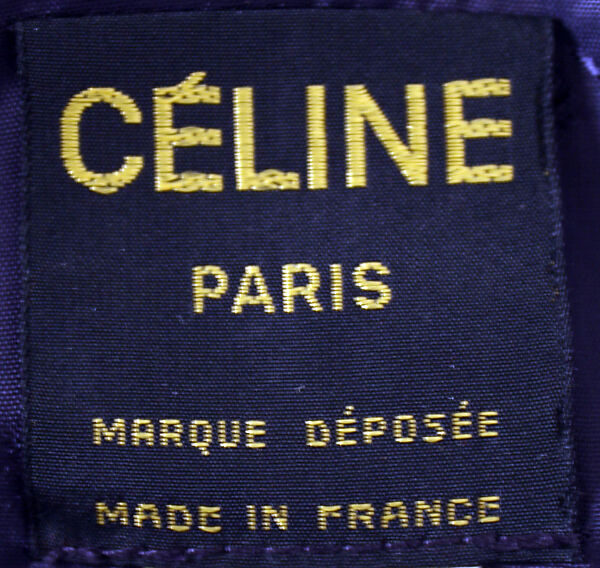 Ensemble, Céline (French, founded 1945), wool, silk, metal, leather, cotton, French