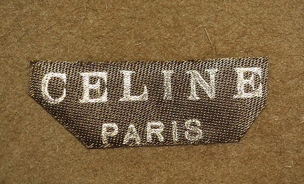 Ensemble, Céline (French, founded 1945), wool, silk, metal, leather, cotton, French