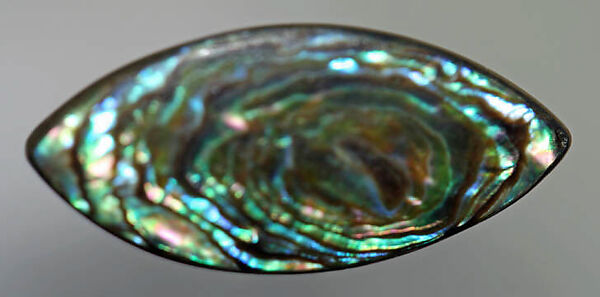 Hatpin, metal, glass, American or European