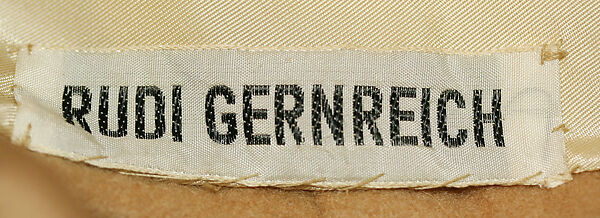 Hood, Rudi Gernreich (American (born Austria), Vienna 1922–1985 Los Angeles, California), wool, American