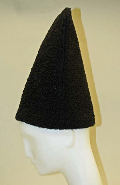 Hat, Layne Neilson (American), Persian lamb, American